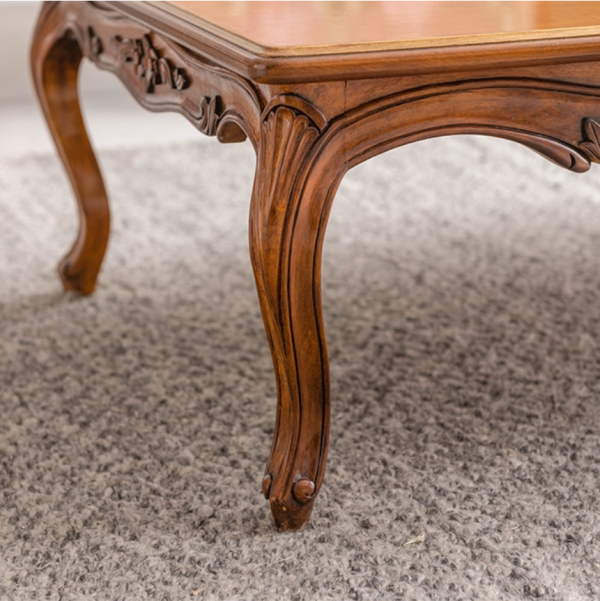emerald coffee table