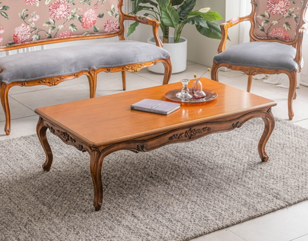 emerald coffee table