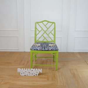 green chair